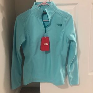 North Face Fleece Quarter Zip XS